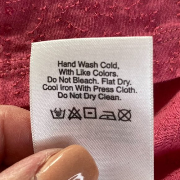 DKNY Womens Pink Sequined Short Sleeve Round Neck Top Size L Rave Party Sexy - Picture 5 of 8